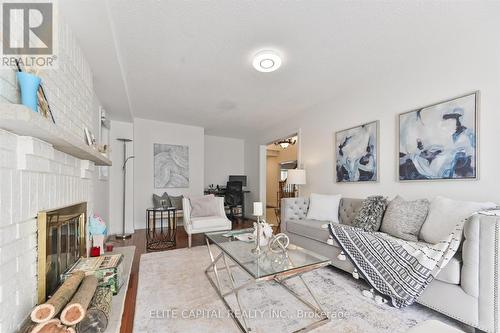 54 Bauer Crescent, Markham, ON - Indoor Photo Showing Living Room With Fireplace