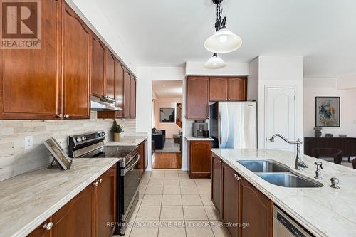 3228 Tacc Drive, Mississauga, ON - Indoor Photo Showing Kitchen With Stainless Steel Kitchen With Double Sink