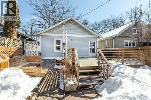 625 4Th Avenue N, Saskatoon, SK - Outdoor With Deck Patio Veranda