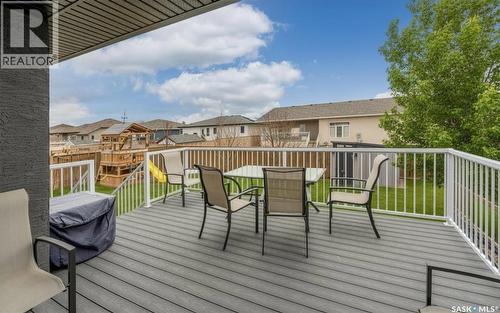 262 Blue Sage Drive, Moose Jaw, SK - Outdoor With Deck Patio Veranda With Exterior