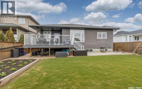 262 Blue Sage Drive, Moose Jaw, SK - Outdoor With Deck Patio Veranda