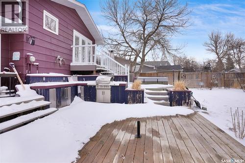 102 Daisy Crescent, Moose Jaw, SK - Outdoor With Deck Patio Veranda