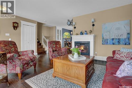 102 Daisy Crescent, Moose Jaw, SK - Indoor Photo Showing Living Room With Fireplace