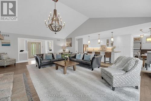 793073 3Rd Line, Mono, ON - Indoor Photo Showing Living Room With Fireplace