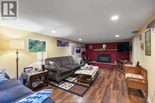 2979 Orion, Windsor, ON - Indoor Photo Showing Other Room With Fireplace