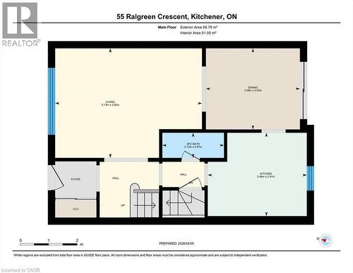 View of floor plan / room layout - 55 Ralgreen Crescent, Kitchener, ON - Other