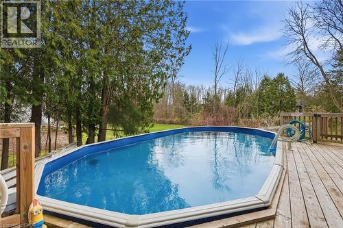 222 Concession 11 E, Freelton, ON - Outdoor With Above Ground Pool