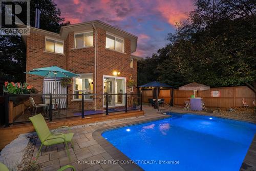 13 Irwin Drive, Barrie, ON - Outdoor With In Ground Pool With Deck Patio Veranda