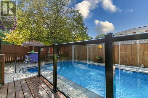 13 Irwin Drive, Barrie, ON - Outdoor With In Ground Pool With Deck Patio Veranda
