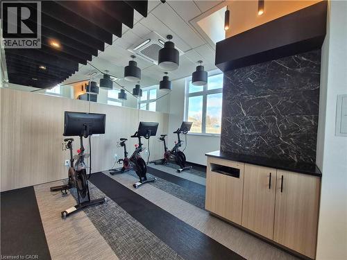 101 Golden Eagle Road Unit# 511, Waterloo, ON - Indoor Photo Showing Gym Room