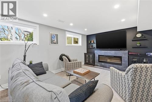 3299 Spruce Avenue, Burlington, ON - Indoor Photo Showing Other Room With Fireplace