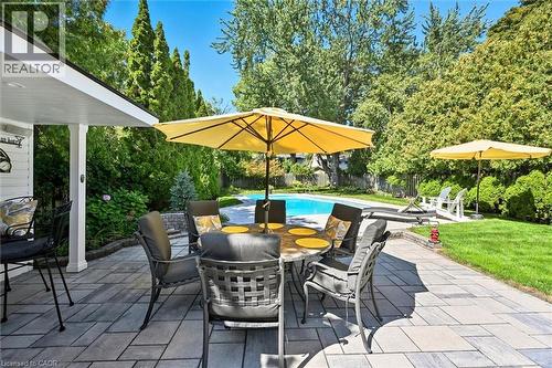 3299 Spruce Avenue, Burlington, ON - Outdoor With In Ground Pool With Deck Patio Veranda