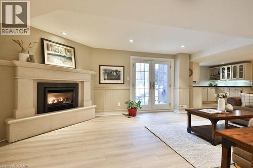 1048 Veroli Court, Mississauga, ON - Indoor Photo Showing Living Room With Fireplace