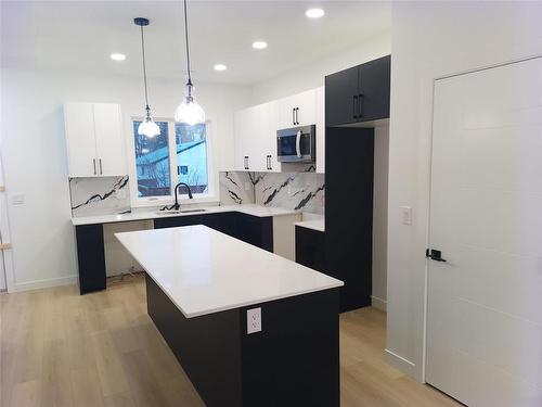 643 Moncton Avenue, Winnipeg, MB - Indoor Photo Showing Kitchen With Upgraded Kitchen