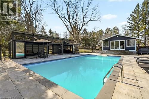 1189 Britannia Road, Burlington, ON - Outdoor With In Ground Pool