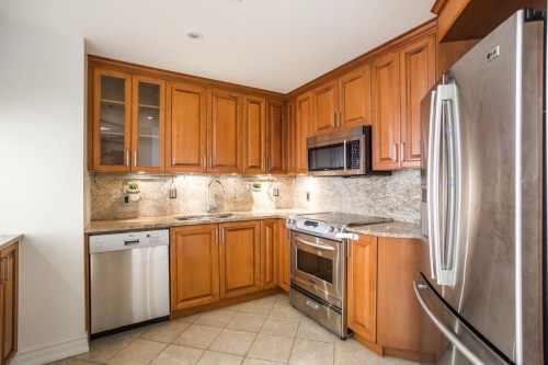 Kitchen - 1701-2000 Rue Drummond, Montréal (Ville-Marie), QC - Indoor Photo Showing Kitchen