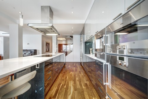 Kitchen - Ph-D-1200 Boul. De Maisonneuve O., Montréal (Ville-Marie), QC - Indoor Photo Showing Kitchen With Upgraded Kitchen