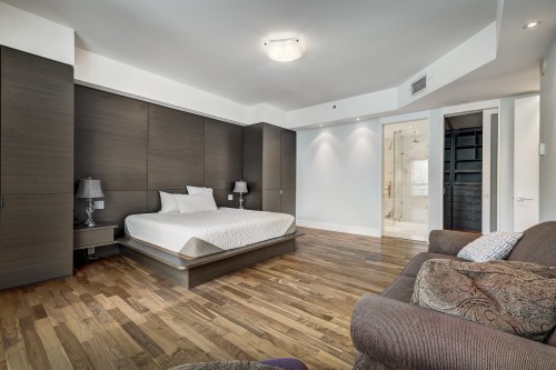 Master Bedroom - Ph-D-1200 Boul. De Maisonneuve O., Montréal (Ville-Marie), QC - Indoor Photo Showing Bedroom