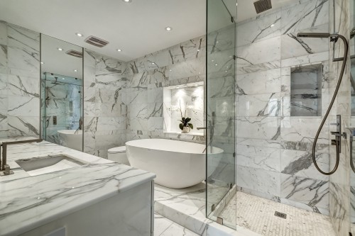 Master Bathroom - Ph-D-1200 Boul. De Maisonneuve O., Montréal (Ville-Marie), QC - Indoor Photo Showing Bathroom