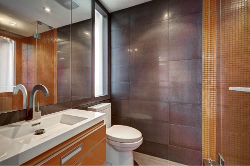 Powder room - Ph-D-1200 Boul. De Maisonneuve O., Montréal (Ville-Marie), QC - Indoor Photo Showing Bathroom