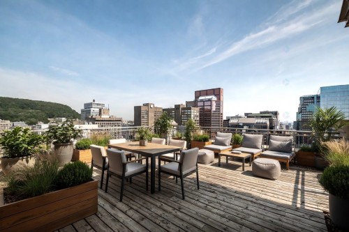 Patio - Ph-D-1200 Boul. De Maisonneuve O., Montréal (Ville-Marie), QC - Outdoor With View