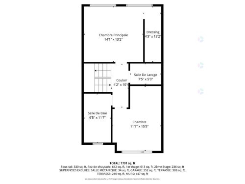 Plan (croquis) - 129 Rue D'Ambre, Candiac, QC - Other