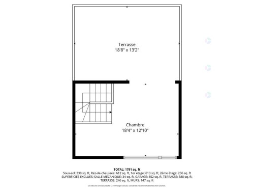 Plan (croquis) - 129 Rue D'Ambre, Candiac, QC - Other