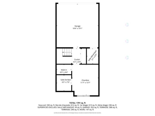 Plan (croquis) - 129 Rue D'Ambre, Candiac, QC - Other