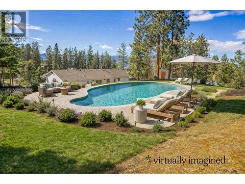 *virtual rendering for inspiration - 488 Sheila Crescent, Kelowna, BC - Outdoor With In Ground Pool With Backyard