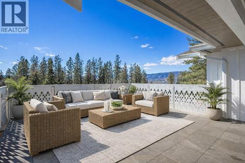 Upper lakeview deck *virtually imagined - 488 Sheila Crescent, Kelowna, BC - Outdoor