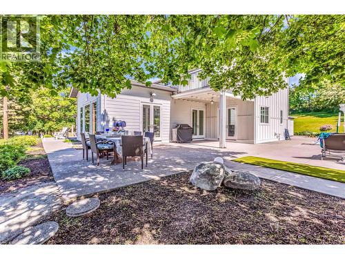 Patio off of the living room and kitchen - 2376 Saucier Road, Kelowna, BC - Outdoor With Deck Patio Veranda
