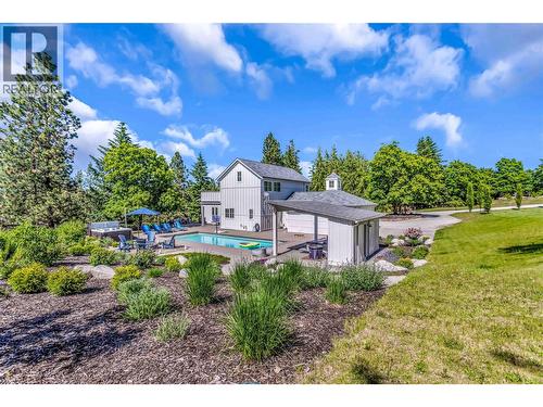 Natural beauty and privacy - 2376 Saucier Road, Kelowna, BC - Outdoor With In Ground Pool