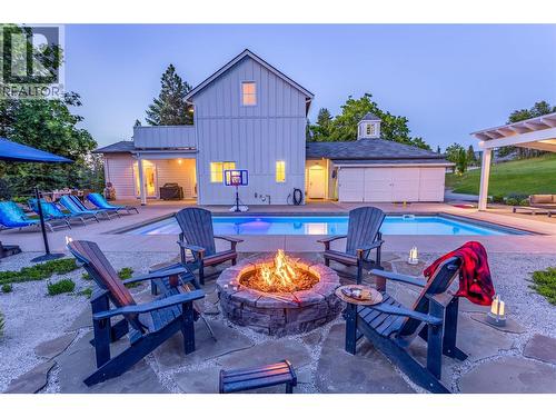 2376 Saucier Road, Kelowna, BC - Outdoor With In Ground Pool With Deck Patio Veranda