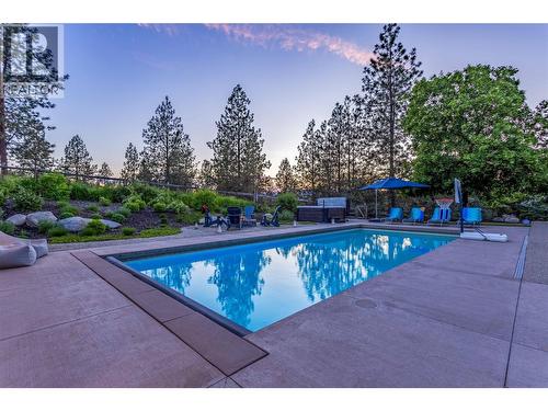 2376 Saucier Road, Kelowna, BC - Outdoor With In Ground Pool With Backyard