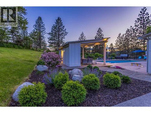 2376 Saucier Road, Kelowna, BC - Outdoor With In Ground Pool