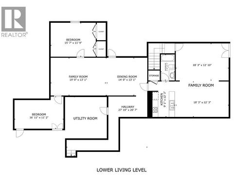 Lower Level - walkout basement with second kitchen - 2376 Saucier Road, Kelowna, BC - Other