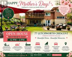 77 LETCHWORTH CRESCENT Toronto, ON M3M 1Z1