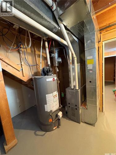 207 Third Avenue W, Kelvington, SK - Indoor Photo Showing Basement