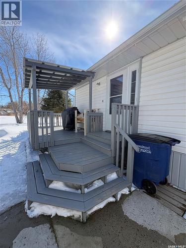 207 Third Avenue W, Kelvington, SK - Outdoor With Deck Patio Veranda With Exterior