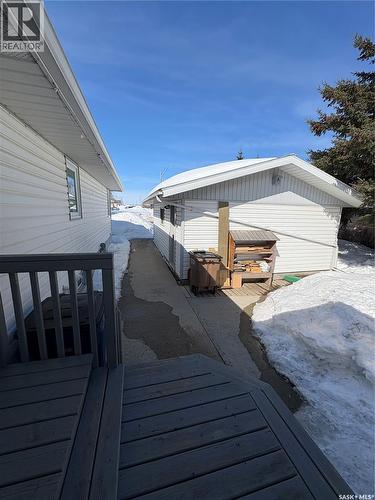 207 Third Avenue W, Kelvington, SK - Outdoor With Deck Patio Veranda With Exterior
