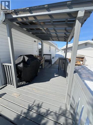 207 Third Avenue W, Kelvington, SK - Outdoor With Deck Patio Veranda With Exterior