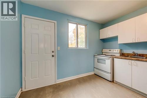 98 Armstrong Avenue, Hamilton, ON - Indoor Photo Showing Kitchen With Double Sink