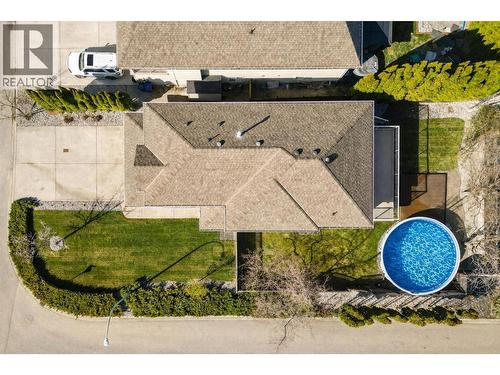 Virtually staged overview with pool open - 546 South Crest Drive Lot# 1, Kelowna, BC - Outdoor