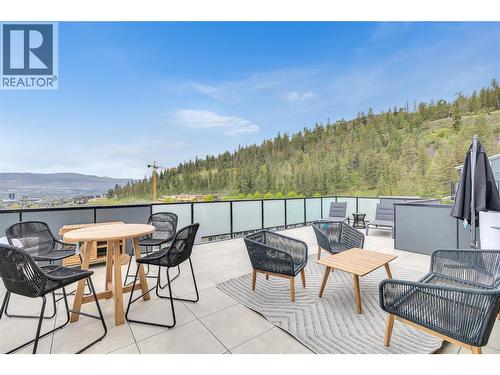 Private Patio. Photos may be of a similar home in the community. - 1455 Cara Glen Court Unit# 135, Kelowna, BC - Outdoor With Deck Patio Veranda
