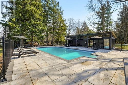 1189 Britannia Road, Burlington, ON - Outdoor With In Ground Pool