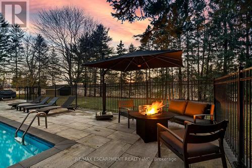 1189 Britannia Road, Burlington, ON - Outdoor With In Ground Pool