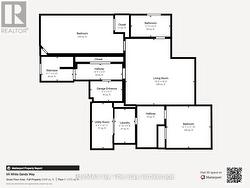 Lower level floor plan - 