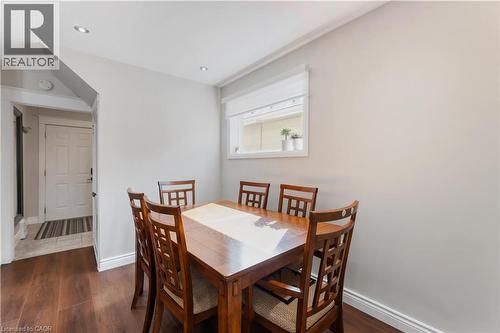 54 Weir Street S, Hamilton, ON - Indoor Photo Showing Dining Room