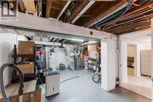 54 Weir Street S, Hamilton, ON - Indoor Photo Showing Basement