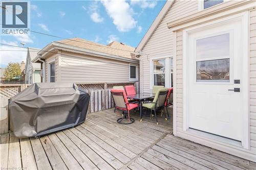 54 Weir Street S, Hamilton, ON - Outdoor With Deck Patio Veranda With Exterior